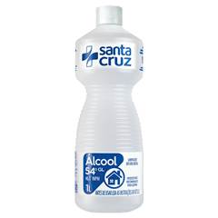 ALCOOL SANTA CRUZ 54% C/ 1 LT