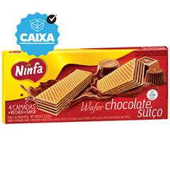BISC. NINFA WAFER CHOC/SUICO C/ 100 GR