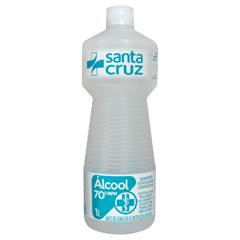 ALCOOL SANTA CRUZ 70% (HOSP) C/ 1 LT