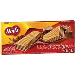 BISC. NINFA WAFER CHOC/SUICO  C/ 100 GR