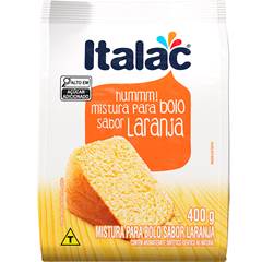 MISTURA BOLO ITALAC LARANJA  C/ 400 GR