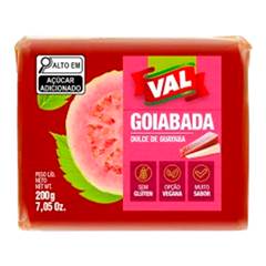 DOCE TABLETE GOIABADA VAL  C/ 200 GR