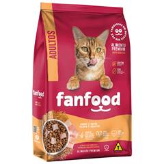 RACÃO FANFOOD PREM.GATO TILAP.30% C/1 KG