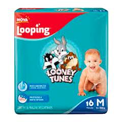FRALDA DESC.LOOPING L/TONES {MD} C/16 UN