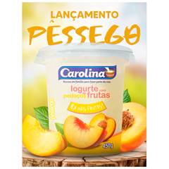 BEB. IOG PDC CAROLINA PESSEGO C/ 450GR