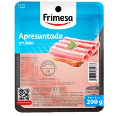APRESUNTADO FATIADO FRIMESA C/ 200 GR