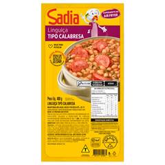LING. CALABRESA  TRAD SADIA C/ 400GR