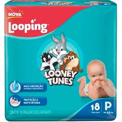 FRALDA DESC.LOOPING L/TONES  {PQ} C/18UN