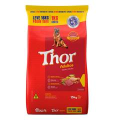 RACÃO THOR CAES AD.21% {L16 PG15}C/16 KG