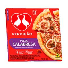 PIZZA CONG CALABRESA PERDIGAO C/ 460 GR